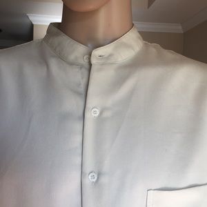 Bruno B Designed in Italy 1XL/Tall Cream Shirt